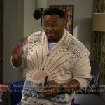 Marty's sun cardigan on The Neighborhood