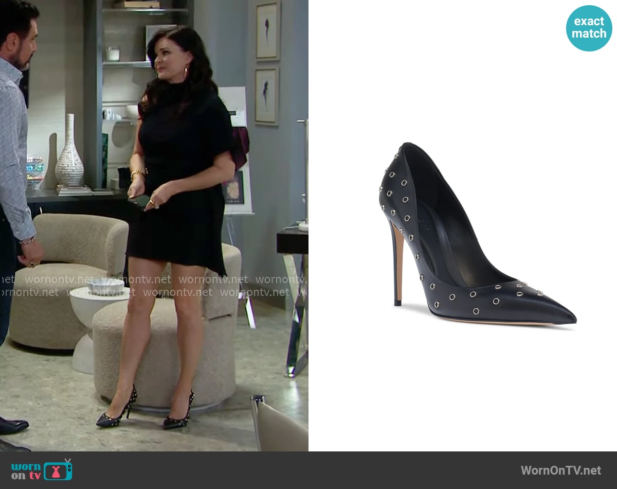 Katie’s studded pump on The Bold and the Beautiful