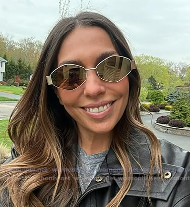 Melissa's brown sunglasses on Today