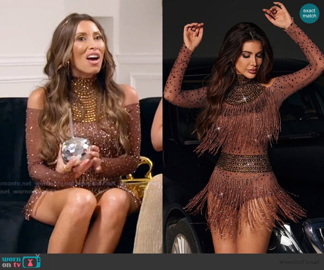 Alicia’s embellished bodysuit on RHORI