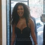 Mia’s black sleeveless dress on Summer House