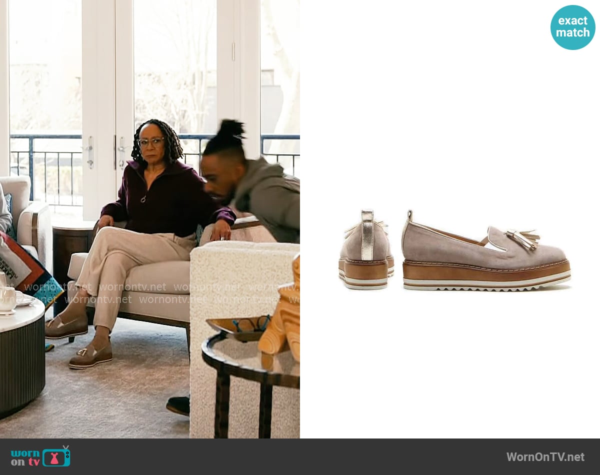 Michele Lopriore Cassidy Loafer worn by Sharon Goodwin (S. Epatha Merkerson) on Chicago Med