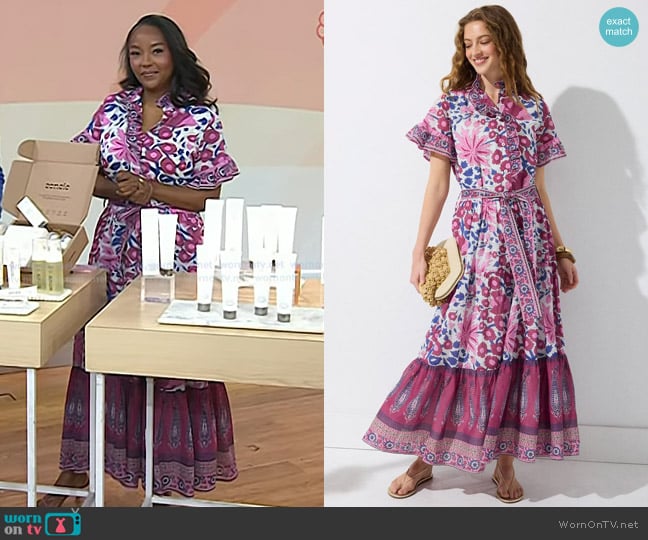 Mille Victoria Dress worn by Makho Ndlovu on Today