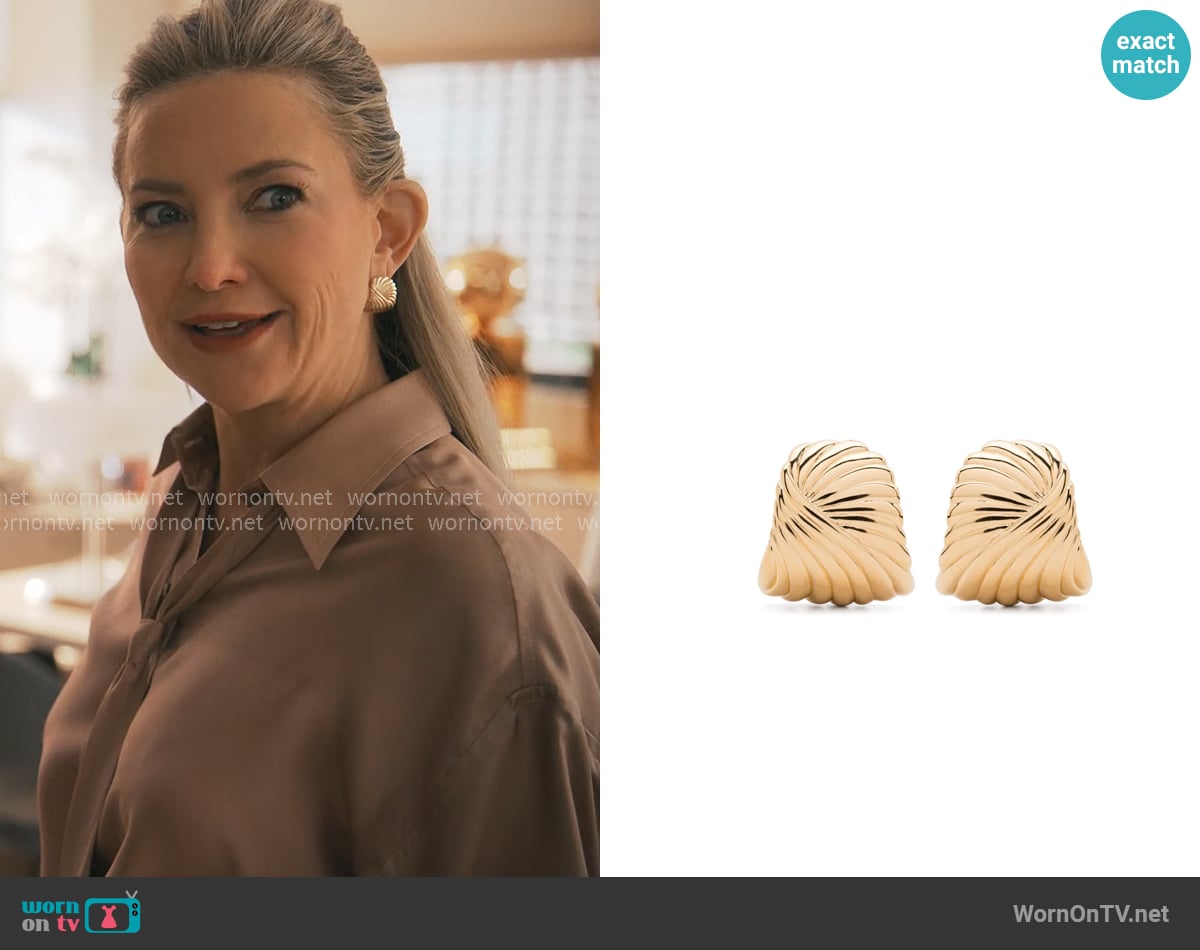 Isla’s stud earrings on Running Point