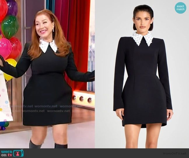 Lisa Ann Walter’s black embellished dress on Sherri