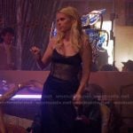 Nancy's black sheer dress on Imperfect Women