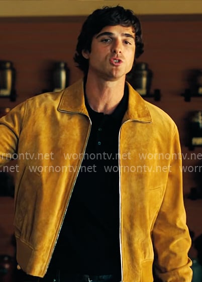 Nate’s suede jacket on Euphoria