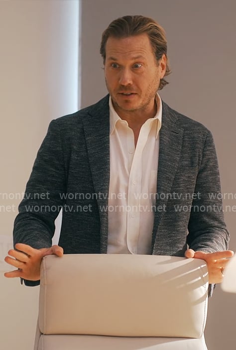 Ness's dark blue blazer on Running Point