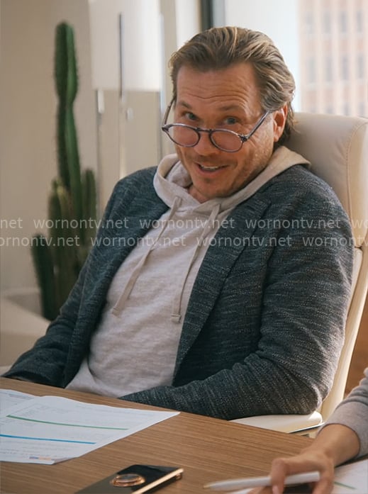 Ness's dark blue blazer on Running Point