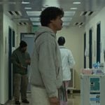 Austin’s grey sneakers on Beef