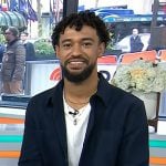 Anthony Norman's navy jacket on Today