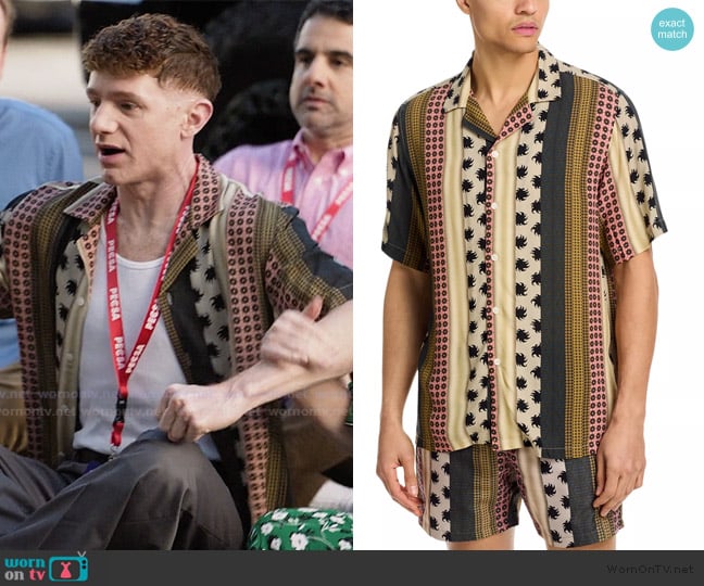 OAS Mixset Rocco Shirt worn by Jacob Hill (Chris Perfetti) on Abbott Elementary