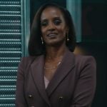 Olympia's brown double breasted blazer on Matlock