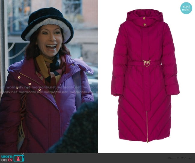 Pinko Computer Down Jacket worn by Elsbeth Tascioni (Carrie Preston) on Elsbeth