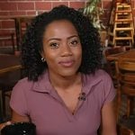 Priscilla Thompson’s pink ribbed polo on Today