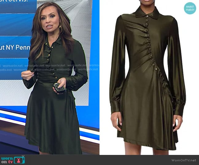 Rabanne Robe Short Dress worn by Adelle Caballero on Today