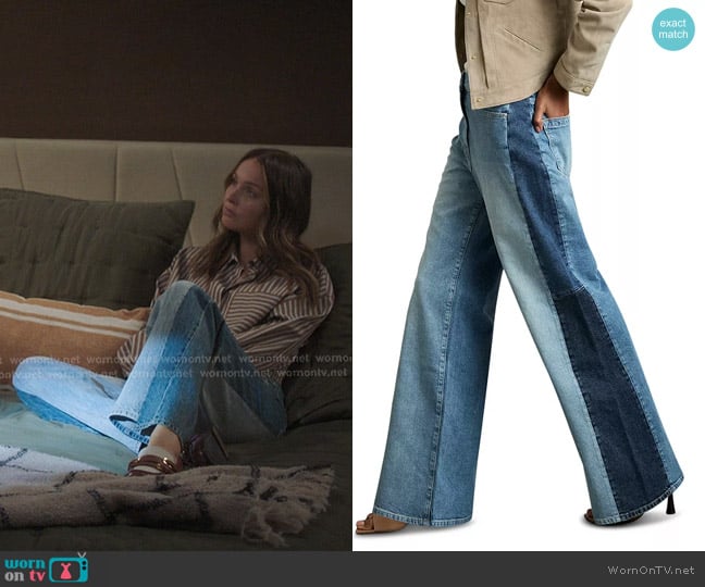 Reiss Briar Jeans in Light Blue worn by Jo Wilson (Camilla Luddington) on Greys Anatomy