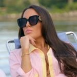 Rosie’s black sunglasses on The Real Housewives of Rhode Island
