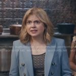 Sam's blue blazer on Ghosts