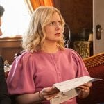 Sam's pink puff-sleeve sweatshirt on Ghosts