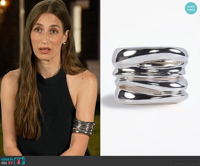 Amanda’s silver bracelet on Summer House