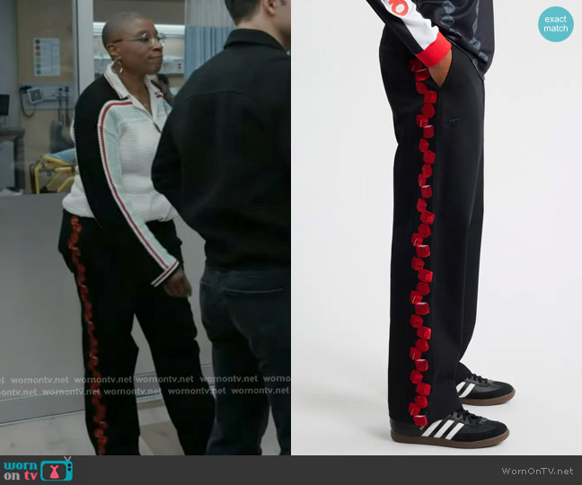 Santo Studio x Ryan Sheckler No Luck Napoli Pants worn by Henrietta Wilson (Aisha Hinds) on 9-1-1