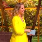 Sara’s yellow blazer and shorts on The View