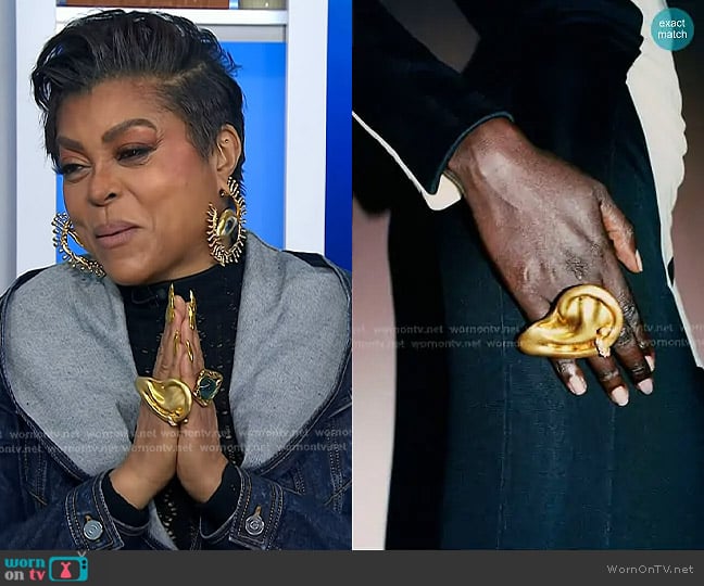 Schiaparelli by Schiaparelli 2024 Collection worn by Taraji P Henson on Today