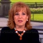 Joy’s stone necklace on The View