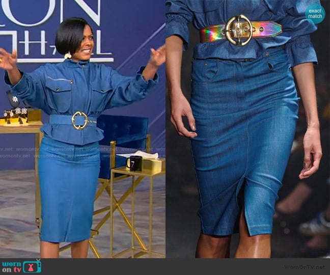 Sergio Hudson  2026 Spring Summer Collection worn by Tamron Hall on Tamron Hall Show