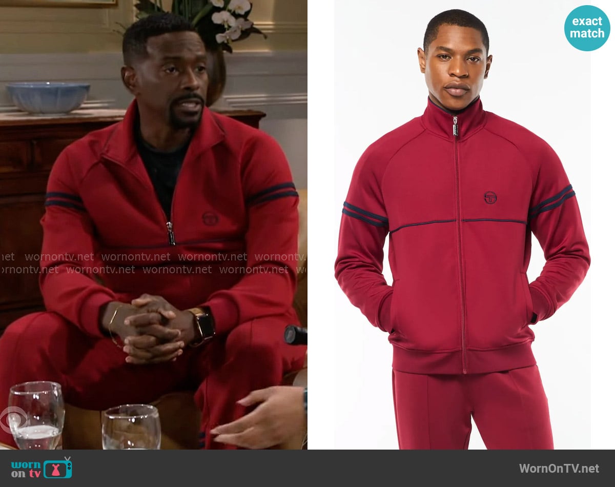 Ted’s red jacket on Beyond the Gates