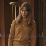 Shae’s beige sweater on Matlock