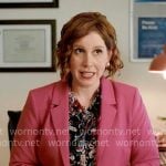 Sibby's paisley print top on Scrubs