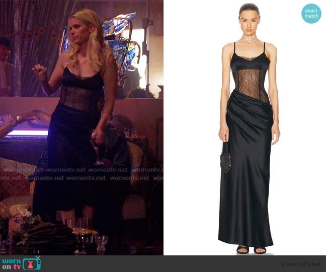 SIR. Dunya Draped Gown worn by Nancy (Kate Mara) on Imperfect Women