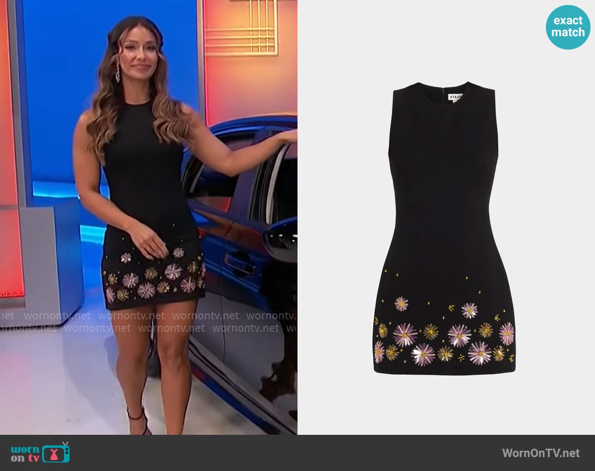 Staud Mercer Dress worn by Manuela Arbeláez on The Price is Right
