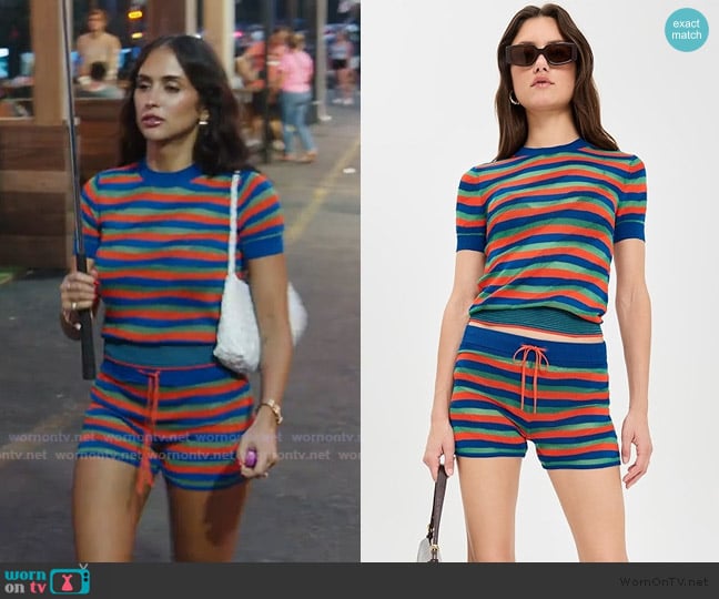 Staud Nicholas Top worn by Dara Levitan on Summer House