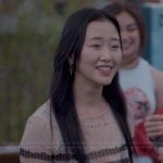 Yuri’s stripe distressed sweater on XO Kitty