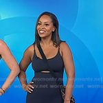 Talia Parkinson-Jones’s black cutout active jumpsuit on Today