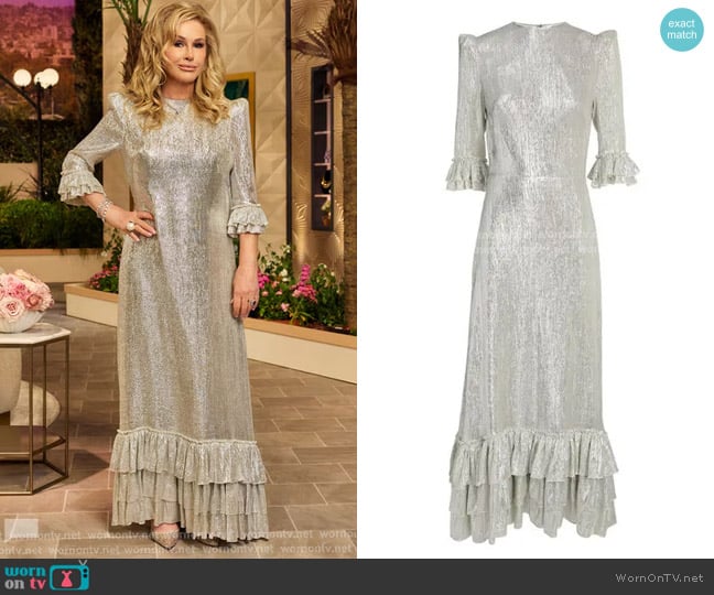The Vampire's Wife The Cinderella Maxi Dress worn by Kathy Hilton on The Real Housewives of Beverly Hills