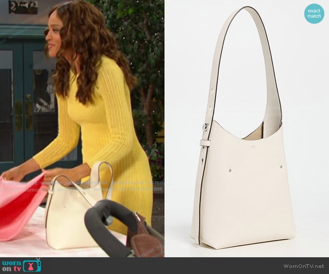Lani’s white bag on Days of our Lives
