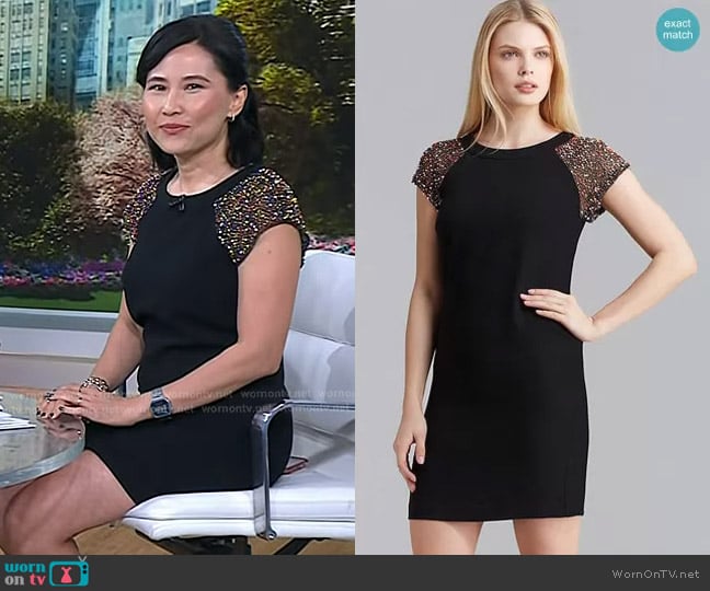 Trina Turk Nettle Dress worn by Vicky Nguyen on Today
