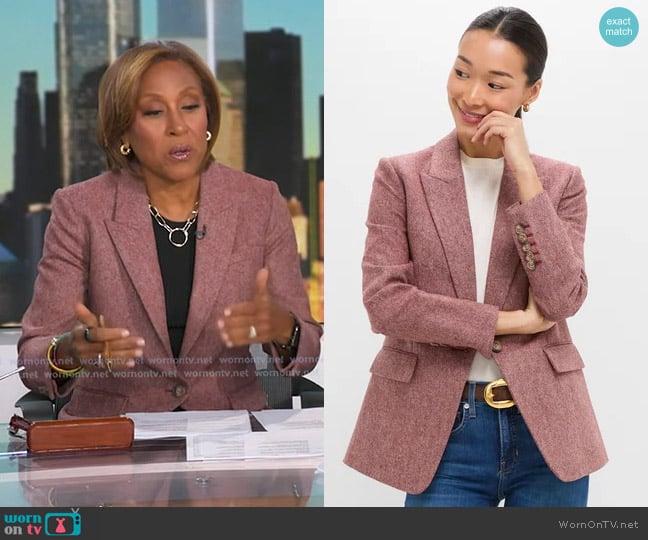 Robin’s pink blazer on GMA