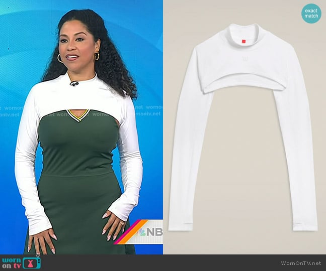Wilson All Day Shrug worn by Arianna Davis on Today