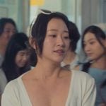 Yuri’s purple floral crop top and shorts on XO Kitty