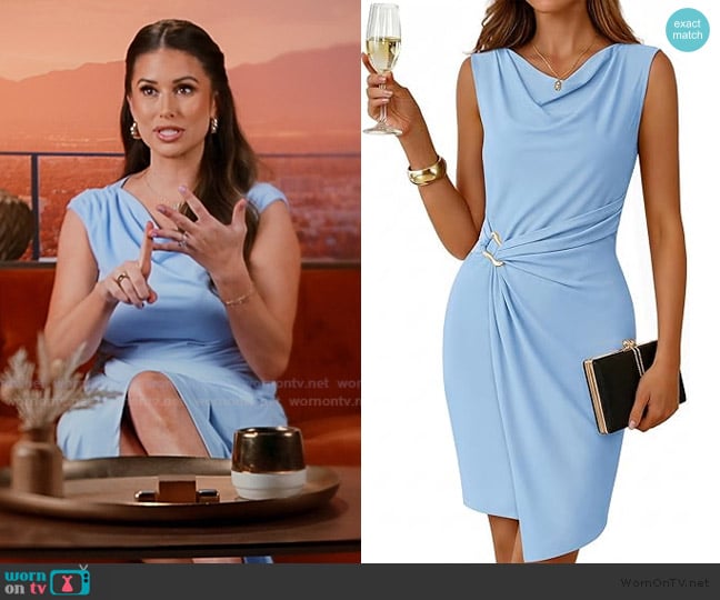 Zesica Short Bodycon Dress worn by Lala Kent on The Valley