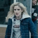 Annie’s sherpa denim jacket on The Boys