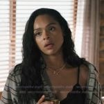 Andrea’s gray striped shirt on Marshals