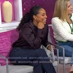 Sheinelle’s beige heel pumps on Today