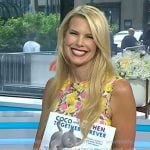 Beth Ostrosky Stern’s yellow floral pleated dress on Today