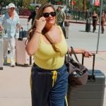 Brittany’s blue striped pants on The Valley